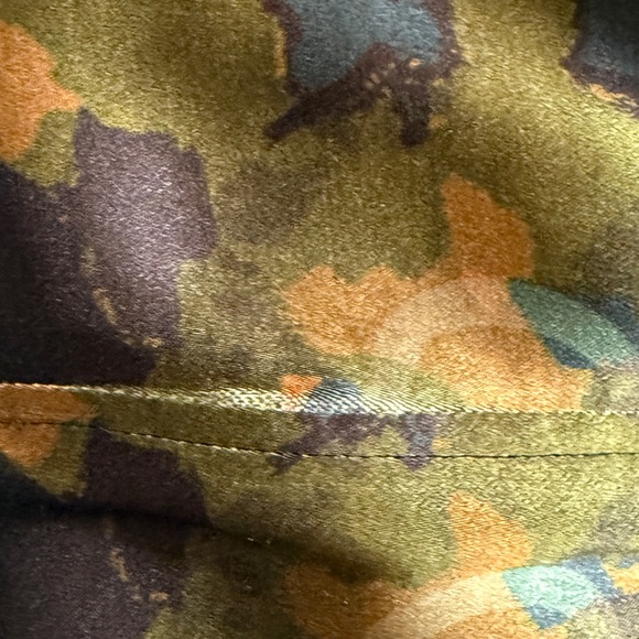 Ganni Camouflage Satin Skirt - Picture 9 of 13